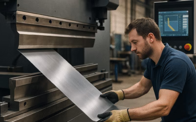 “Guida alla Lavorazione Lamiere: Piegatura Manuale vs CNC”